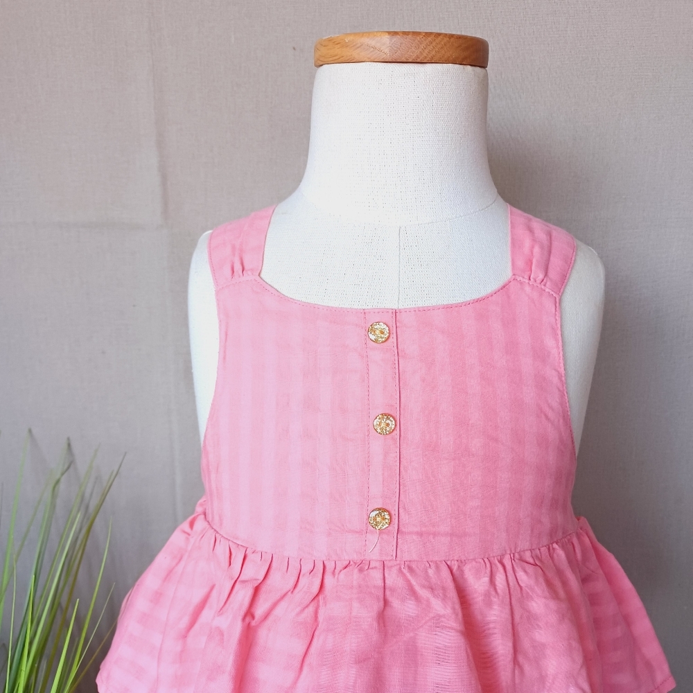 Gymboree Glitter Button Ruffle Top - Picture 3 of 7